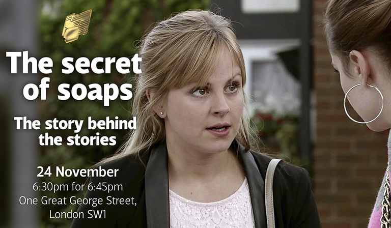 Sarah-Louise Platt played by Tina O'Brien will take part in the RTS Coronation Street - Secrets of the Soaps event in London