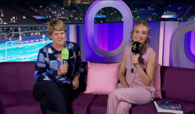 Rose Ayling-Ellis and Clare Balding - Paris 2024 Paralympics