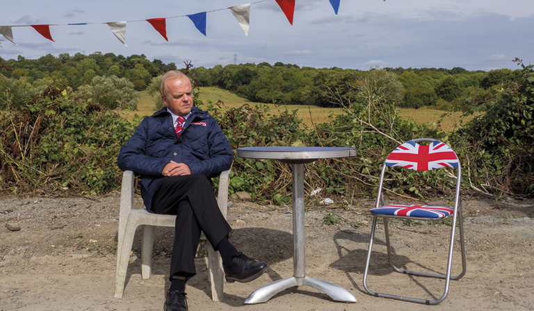 Barry Green (Toby Jones) in Don't Forget the Driver (Credit: BBC Two)